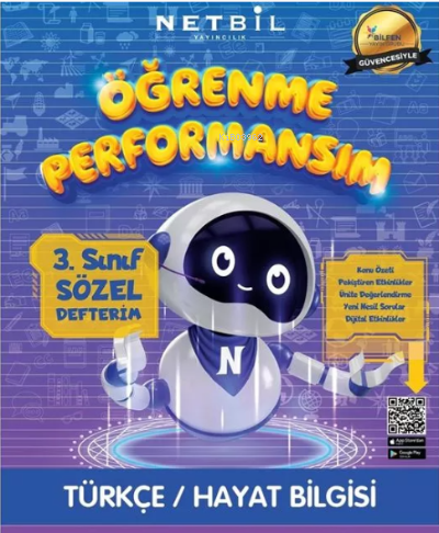  3Sınıf Öğrenme Performansım Sözel Defterim | 3Sınıf Öğrenme Performansım Sözel Defterim | Kolektif | Netbil Yayıncılık | 9786258313208 