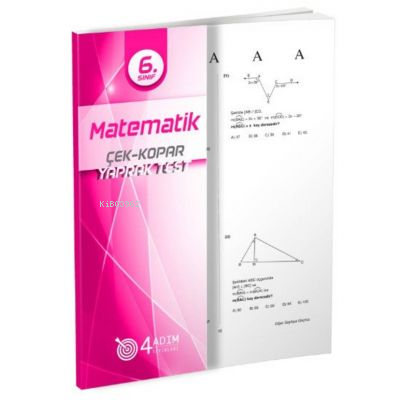 4 Adım 6 Sınıf Matematik Yaprak Test | Komisyon | Doğru Orantı Yayınları(Hazırlık) | 9786052570388 | 