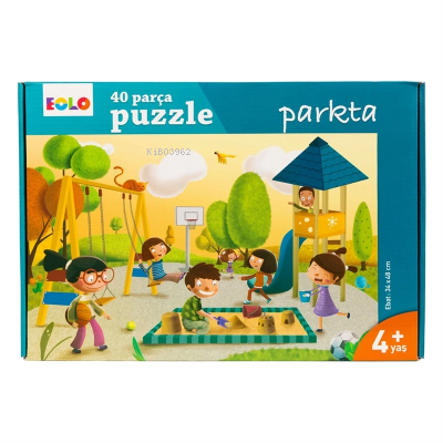 Eolo 40 Parça Puzzle Parkta