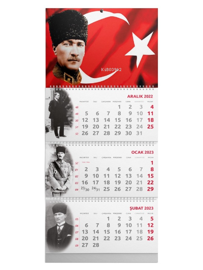  2023 Gemici Duvar Takvimi Kalpaklı | 2023 Gemici Duvar Takvimi Kalpaklı | Halk Kitabevi | 8683672839783 