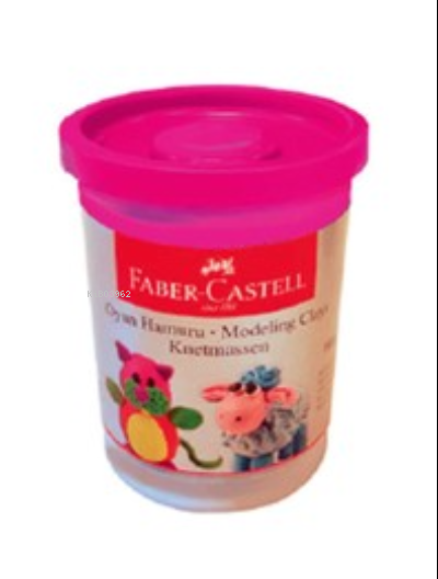  Faber Castell Oyun Hamuru (Tekli) (Florasan Pembe) (110 Gr) (3+) | Faber Castell Oyun Hamuru (Tekli) (Florasan Pembe) (110 Gr) (3+) | Faber Castell | 8681241056982 
