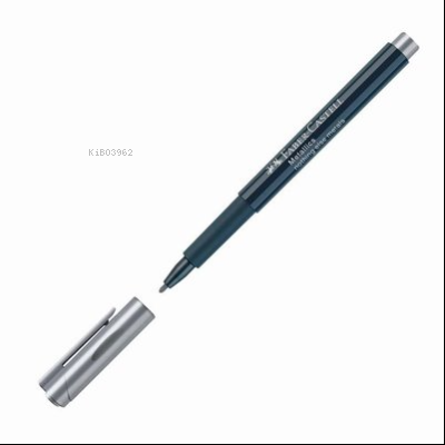 Faber-Castell Metalik Markör Gümüş 10lu
