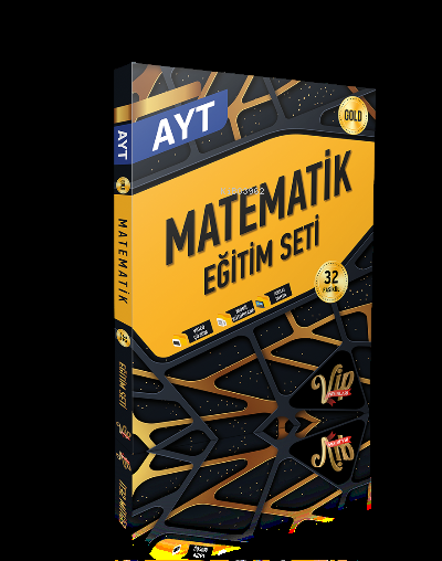 Vip Ayt Matematik Eğitim Seti - (Gold)