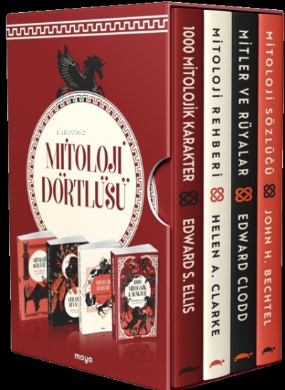 Maya Mitoloji Dörtlüsü Seti - 4 Kitap Takım