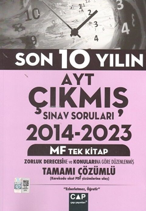 Çap Yayınları AYT MF Son 10 Yılın Çıkmış Soruları