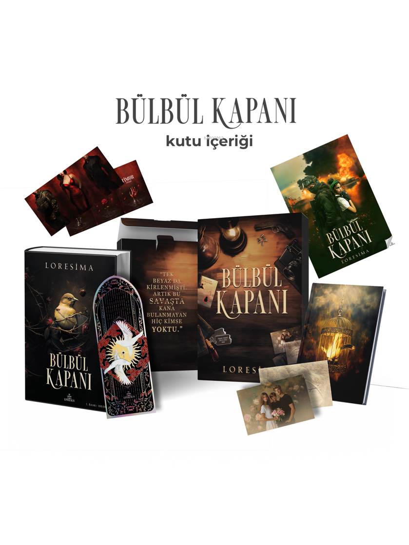 Bülbül Kapanı 1 - Hediyeli Özel Kutu (Ciltli)