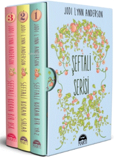  Şeftali Serisi ( 3 Kitap Takım ) | Jodi Lynn Anderson | Filiz Odabaş | Martı Yayınları | 9786254485862 | 