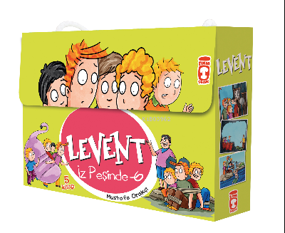Levent İz Peşinde 6 Set (5 Kitap)