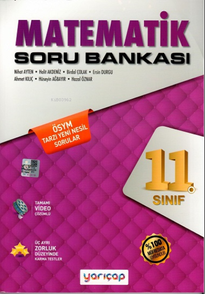 Yarı Çap 11.Sınıf S.B. Matematik - 2021