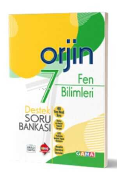  7Sınıf Orjin Fen Bilimleri Destek | Kolektif | Gama Basım Yayın Dağıtım | 9786057790743 | 