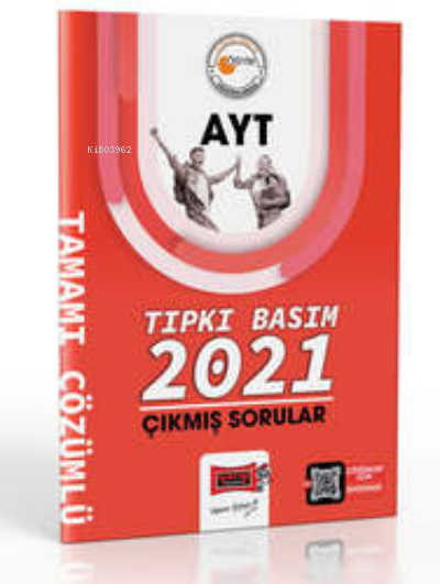  2023 AYT Tıpkı Basım 2021 Çıkmış Sorular | 2023 AYT Tıpkı Basım 2021 Çıkmış Sorular | Kolektif | Yargı Yayınevi | 9786254212611 