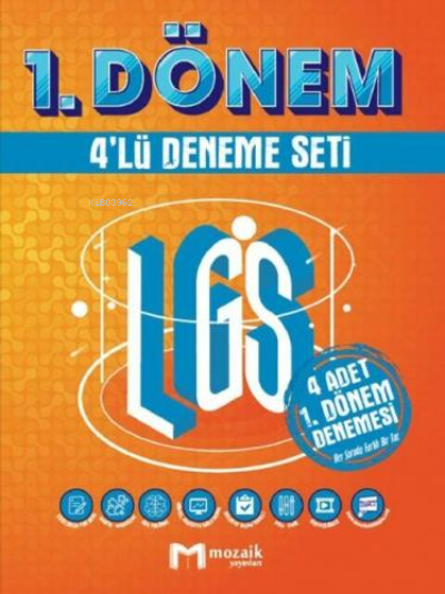  8Sınıf Mozaik *Özel* 4 Lü Deneme 2023 | 8Sınıf Mozaik *Özel* 4 Lü Deneme 2023 | Kolektif | Mozaik Yayınları | 9786257870627 