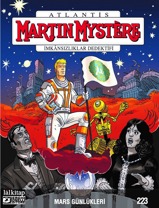 Martin Mystere sayı 223;Mars Günlükleri