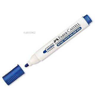 Faber-Castell Beyaz Tahta Kalemi W20, Mavi, 10lu