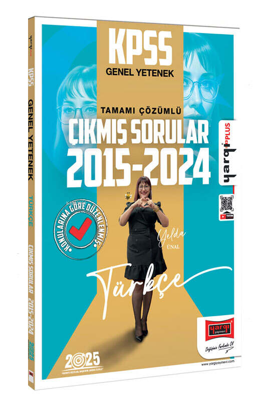 KPSS Genel Yetenek 2015-2024 Türkçe Konularına Göre Düzenlenmiş Tamamı Çözümlü Çıkmış Sorular