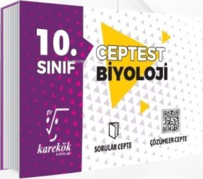 10. Sınıf Cep Test Biyoloji