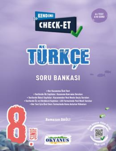 8. Sınıf Kendini Check - Et Türkçe Soru Bankası