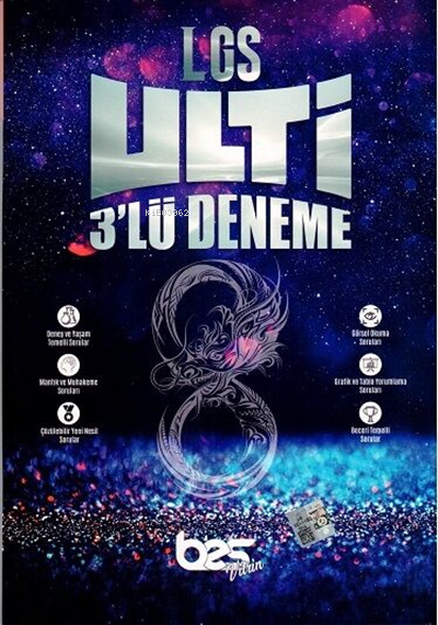  Bes Ulti 8Sınıf Deneme 3 Lü 2021 | Bes Ulti 8Sınıf Deneme 3 Lü 2021 | Kolektif | Bes Yayınları (Hazırlık) | 9786052624098 
