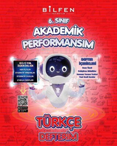 Türkçe 6 Akademik Performansım  Defterim