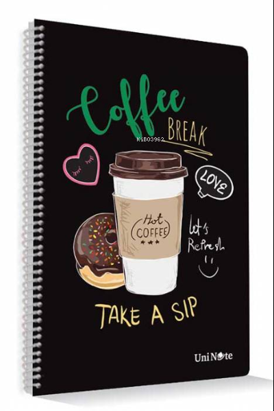 Coffee Sp.Pp Kapak 72 Yp. Çizgili