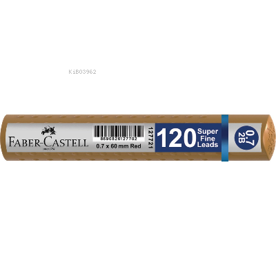  Faber Grip Min 07 2B 60 Mm 120Li Altın Tüp | Faber Grip Min 07 2B 60 Mm 120Li Altın Tüp | Faber Castell | 6933256646927 