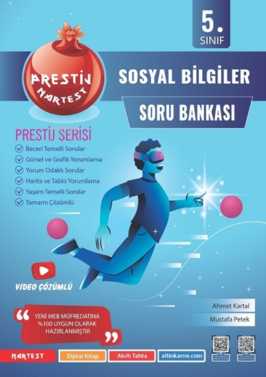 Nartest 5. Sınıf Prestij Sosyal Bilgiler Soru Bankası