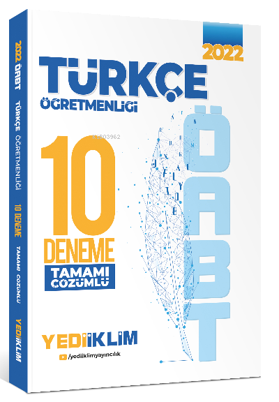 2022 ÖABT Türkçe Öğretmenliği Tamamı Çözümlü 10 Deneme