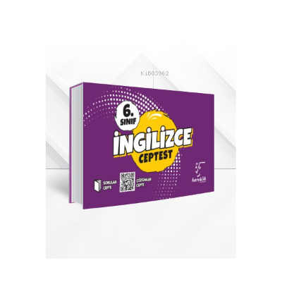6.Sınıf İngilizce Cep Test