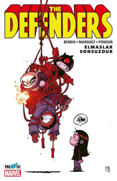  Defenders Cilt 1 Elmaslar Sonsuzdur Young Varyant KUŞE | Kolektif | Presstij | 9786257543354 | 