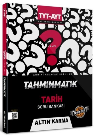 Altınkarma Tahminmatik TYT - AYT Tarih Soru Bankası