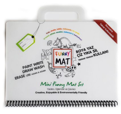  Akademi Çocuk Funny Mat MİNİ SET ( Travel set) | Akademi Çocuk Funny Mat MİNİ SET ( Travel set) | Kolektif | Akademi Çocuk (Hazırlık) | 8681379311465 