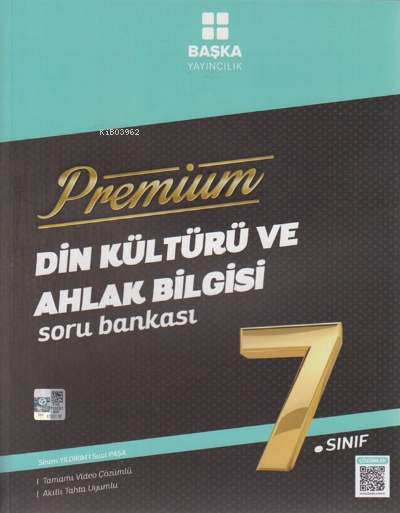 Başka Premıum Din Kültürü Ve Ahlak Bilgisi Soru Bankası