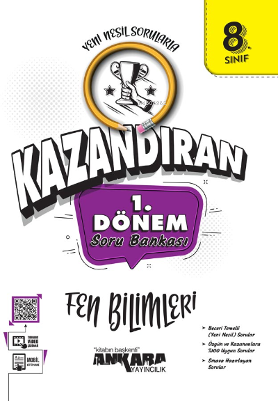 LGS Kazandıran 8.Sınıf 1.Dönem Fen Bilimleri Soru Bankası
