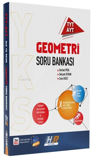  Hız ve Renk TYT AYT Geometri Soru Bankası | Kolektif | Hız ve Renk Yayınları (Bayilik) | 9786257532440 | 
