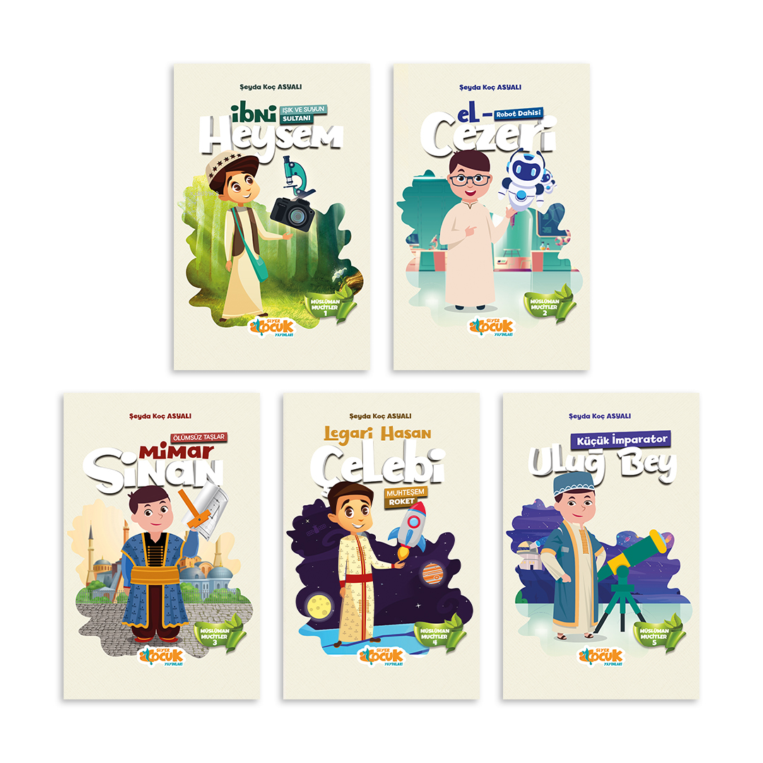 Müslüman Mucitler Serisi( 5 Kitap)