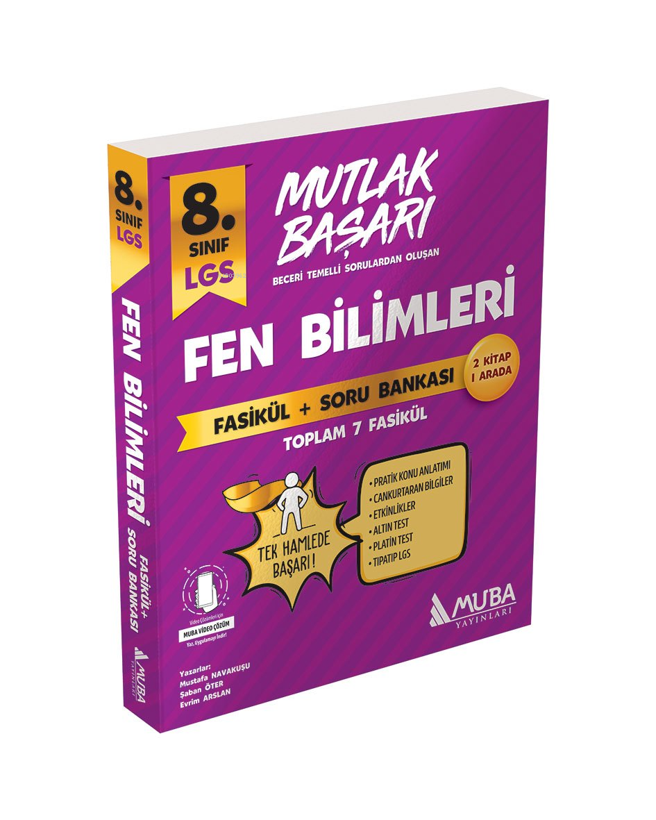 Muba Yayınları LGS Fen Bilimleri Fasiküller+Soru Bankası