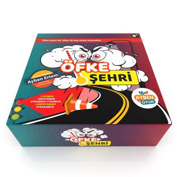  Aybino Öfke Şehri Eğitici Oyun | Aybino Öfke Şehri Eğitici Oyun | Kolektif | Aybino | 9786052264195 