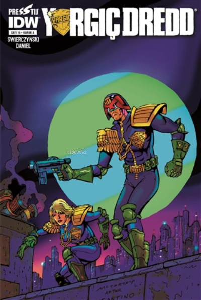  Yargıç Dredd 16 Kapak A | Duane Swierczynski | Presstij | 9786058069015 | 