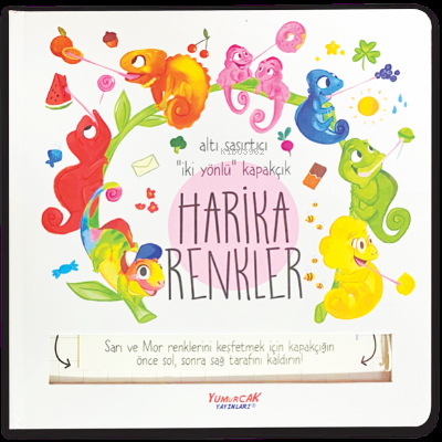  Harika Renkler (Kapakçıklı) | Luca de Leone | Paolo Mancini | Yumurcak Yayınları | 9789752746923 | 