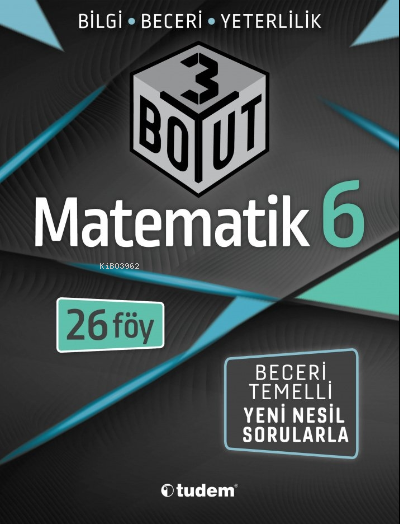 Tudem 6.Sınıf Matematik 3 Boyut