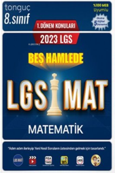  2023 LGS1Donem5Hamlede LGS Matematik | 2023 LGS1Donem5Hamlede LGS Matematik | Kolektif | Tonguç Akademi | 9786254222269 