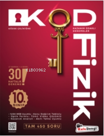  10 Sınıf KOD Fizik Haftalık Sarmal Deneme 30 Haftalık | 10 Sınıf KOD Fizik Haftalık Sarmal Deneme 30 Haftalık | Kolektif | Kafa Dengi | 9786259992037 