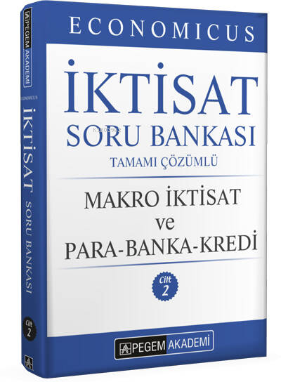  2022 KPSS A Grubu Economicus Makro İktisat ve Para Banka Kredi Cilt 2 Soru Bankası | 2022 KPSS A Grubu Economicus Makro İktisat ve Para Banka Kredi Cilt 2 Soru Bankası | Dilek Erdoğan Kurumlu | Pegem Akademi Yayıncılık (Sınavlara Hazırlık) | 9780202191782 