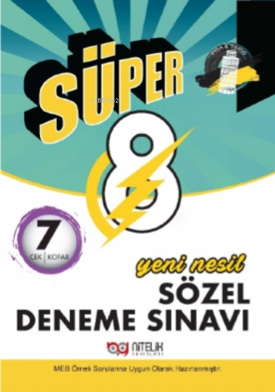 Süper - Yeni Nesil Sözel 7 Deneme Sınavı