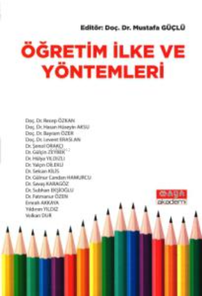 Öğretim İlke ve Yöntemleri