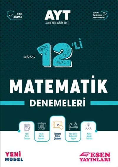 Esen Ayt 12'Li Matematik Denemeleri