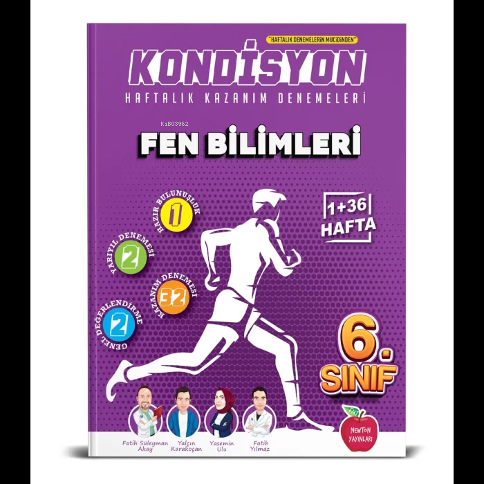 6.Sınıf Kondisyon + Fen Bilimleri Denemesi 37  Hafta