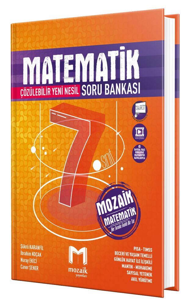 Mozaik Yayınları 7. Sınıf Matematik Soru Bankası