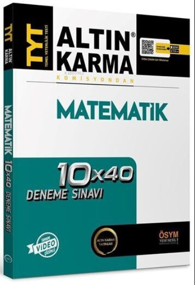 Altın Karma TYT Matematik 10 x 40 Branş Deneme