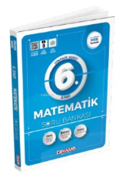  2024 6 Sınıf Matematik Soru Bankası | Kolektif | Dinamo Yayınları (Hazırlık) | 9786057323644 | 